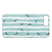 Patroon met vogels en bomen Case-Mate iPhone case (Achterkant (Horizontaal))