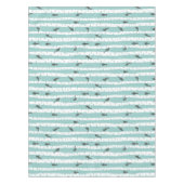 Patroon met vogels en bomen tafelkleed (Voorkant)