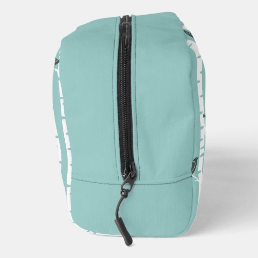 Patroon met vogels en bomen toilettasje (Rechts)