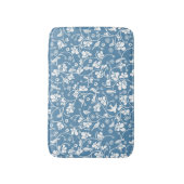 patroon met vogels en planten sierbloem badmat (Voorkant Verticaal)