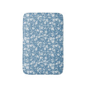 patroon met vogels en planten sierbloem badmat (Voorkant Verticaal)