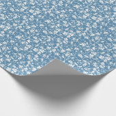 patroon met vogels en planten sierbloem cadeaupapier (Hoek)