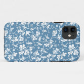 patroon met vogels en planten sierbloem Case-Mate iPhone case (Achterkant (horizontaal))