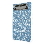 patroon met vogels en planten sierbloem mini klembord (Angled2)