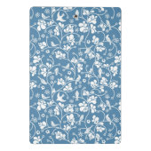 patroon met vogels en planten sierbloem mini klembord (Achterkant)