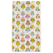 patroon met vogels klein cadeauzakje (Voorkant)