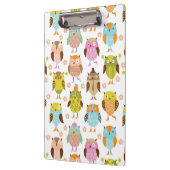 patroon met vogels klembord (Links)