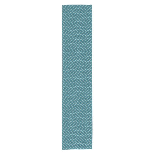 patroon met vogels korte tafelloper (Voorkant)