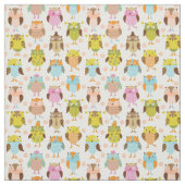 patroon met vogels stof (Swatch)