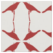 Patroon Met Vogels Stof (Close Up)
