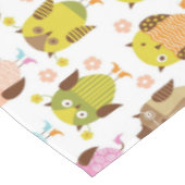 patroon met vogels tafelkleed (Gekanteld)