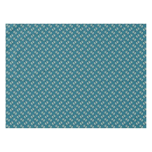 patroon met vogels tafelkleed (Voorkant (Horizontaal))