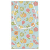 Patroon met vruchten en bessen klein cadeauzakje (Achterkant)