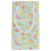 Patroon met vruchten en bessen klein cadeauzakje (Voorkant)