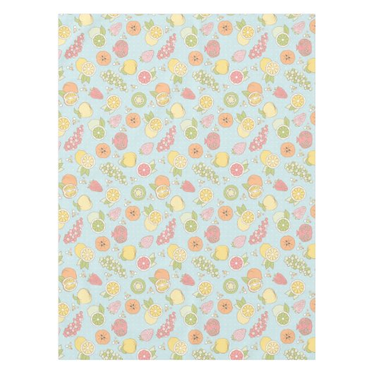 Patroon met vruchten en bessen tafelkleed (Voorkant)