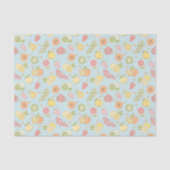 Patroon met vruchten en bessen tissuepapier (Voorkant)