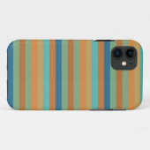  patroon met warme strepen Case-Mate iPhone case (Achterkant (horizontaal))