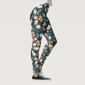 Patroon met wilde bloemen leggings (Rechts)