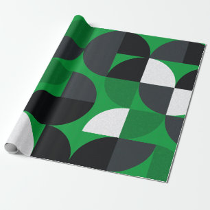 Patroon met willekeurige gekleurde driehoeken Gene Cadeaupapier