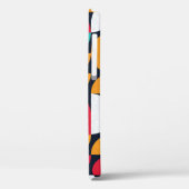 Patroon met willekeurige gekleurde driehoeken Gene Case-Mate iPhone Case (Achterkant / Links)