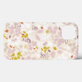 patroon met witte dieren Case-Mate iPhone case (Achterkant (horizontaal))