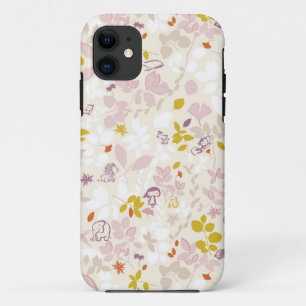 patroon met witte dieren iPhone 11 hoesje