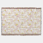 patroon met witte dieren deken (Voorkant)