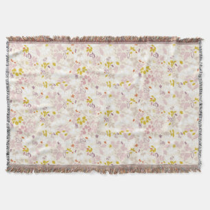 patroon met witte dieren deken