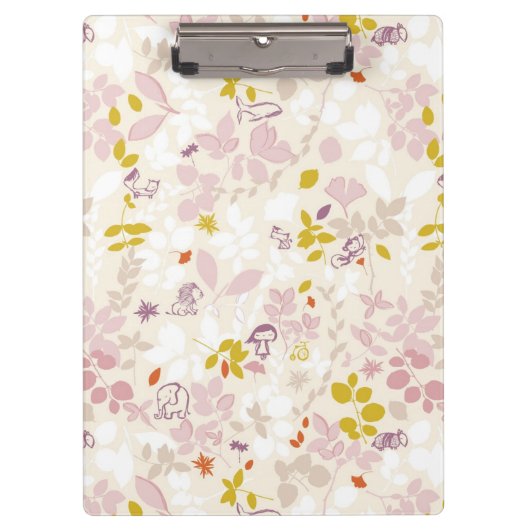 patroon met witte dieren klembord (Voorkant)