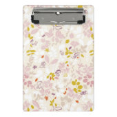 patroon met witte dieren mini klembord (Voorkant)