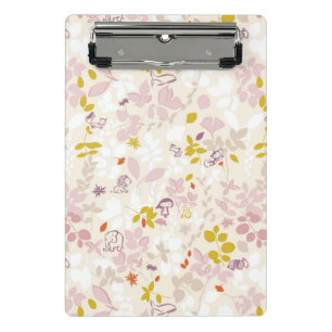 patroon met witte dieren mini klembord