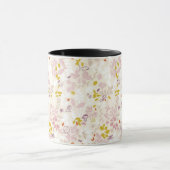 patroon met witte dieren mok (Midden)