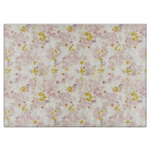 patroon met witte dieren snijplank (Voorkant)