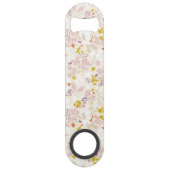 patroon met witte dieren speed flessenopener (Achterkant)