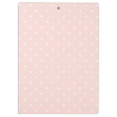 Patroon met witte stippen 2 klembord (Achterkant)