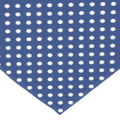 Patroon met witte stippen 2 korte tafelloper (Hoek)