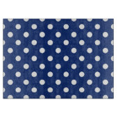 Patroon met witte stippen 2 snijplank (Voorkant)