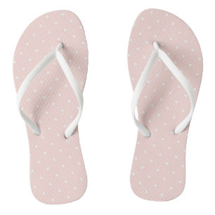 Patroon met witte stippen 2 teenslippers