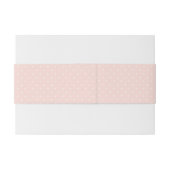 Patroon met witte stippen 2 uitnodigingen wikkel (Achterkant Voorbeeld)