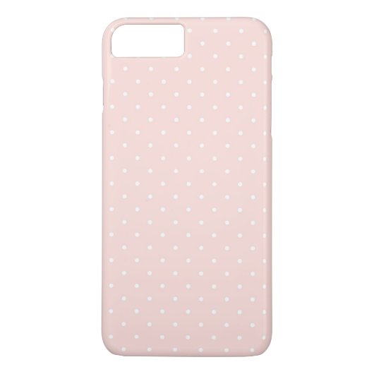 Patroon met witte stippen Case-Mate iPhone case (Achterkant)