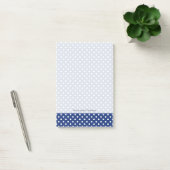 Patroon met witte stippen post-it® notes (Kantoor)