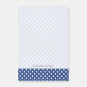 Patroon met witte stippen post-it® notes (Voorkant)