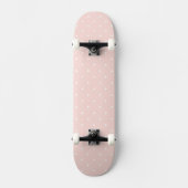 Patroon met witte stippen skateboard (Voorkant)