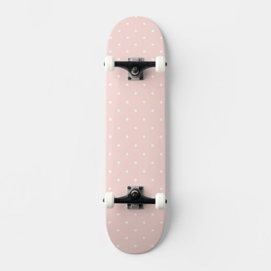 Patroon met witte stippen skateboard (Voorkant)