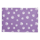 Patroon met witte verf kussensloop (Achterkant-Links)