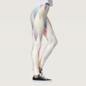 Patroon met zacht pasteel diamanten leggings (Rechts)