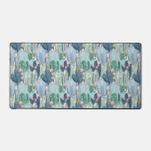 Patroon met zachte patel Cactus Bureaumat (Voorkant)