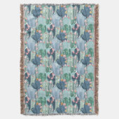 Patroon met zachte patel Cactus Deken (Voorkant Verticaal)