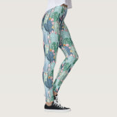 Patroon met zachte patel Cactus Leggings (Rechts)