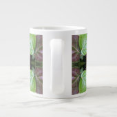 Patroon met zee druiven grote koffiekop (Achterkant)